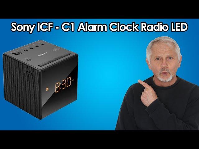 Features of the Sony ICF C1 Alarm Clock Radio LED