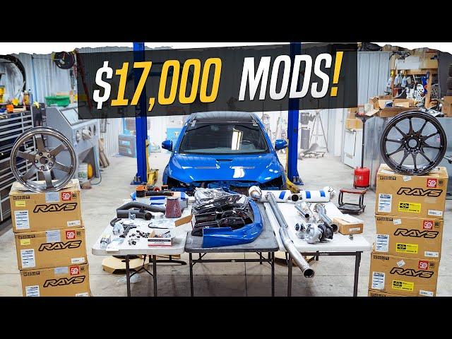 Unboxing $17,000 Mods For The Evo X!