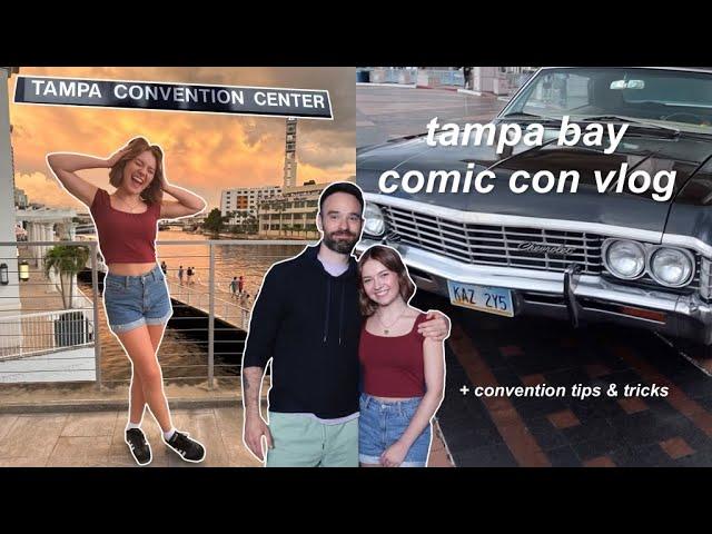 tampa bay comic con vlog + convention tips & tricks ️