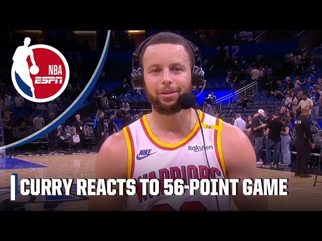 Stephen Curry talks 56-point game, playing with Jimmy Butler and more | NBA on ESPN