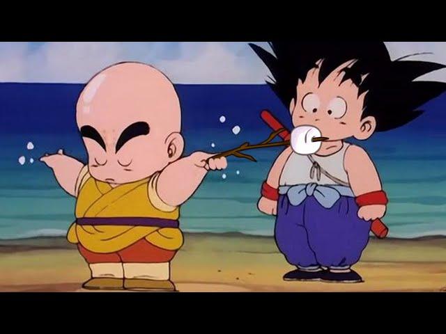 Goku Roasts Krillin for the first time