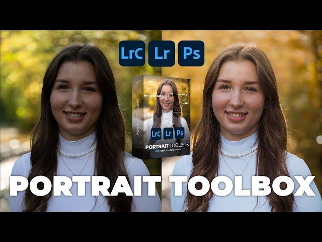 Portraits in 1 Minute bearbeiten! Mit der Portrait Toolbox für Lightroom und Photoshop!