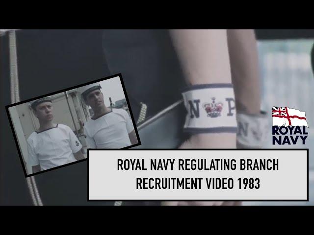 Shore Patrol a Royal Navy film about the regulating branch and shore patrol duties 1983