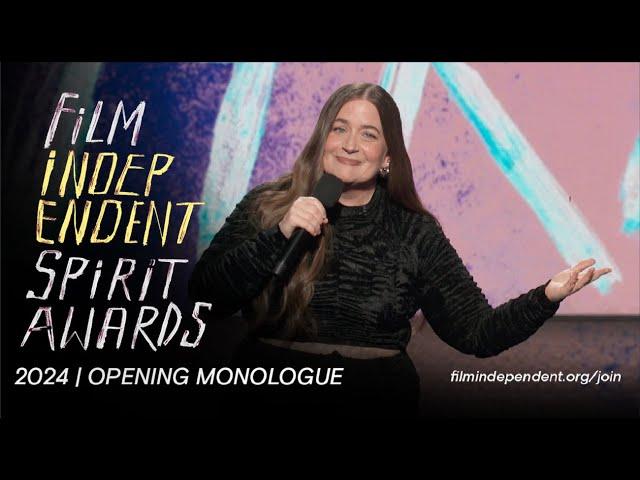 OPENING MONOLOGUE - AIDY BRYANT - 2024 FILM INDEPENDENT SPIRIT AWARDS