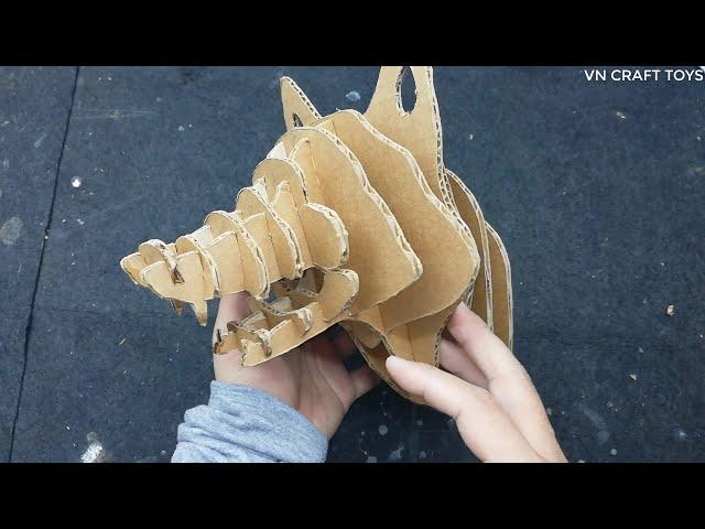 Cardboard Safari Animals Wall Trophies - How to make