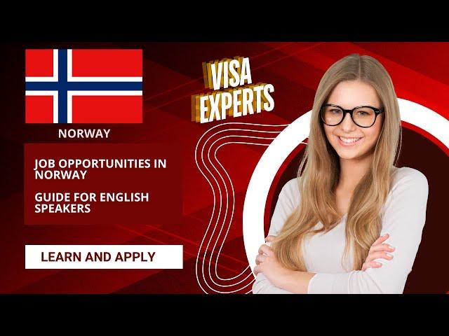 HOW TO GET JOBS IN NORWAY #2024 #europe