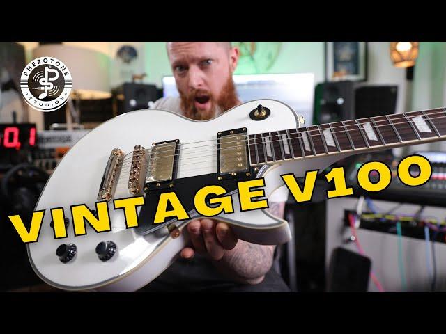 Vintage Guitars Vintage V100 reissue demo