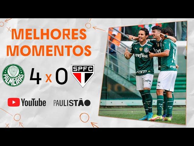 24x VERDÃO! | PALMEIRAS 4 x 0 SÃO PAULO | MELHORES MOMENTOS | FINAL | PAULISTÃO 2022