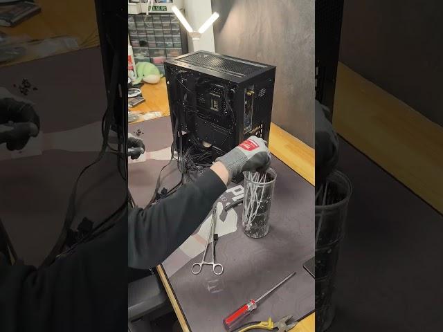 Игровой ПК в новом корпусе с пылевым фильтром  #pulsepc #panteleev #pcbuild #gaming