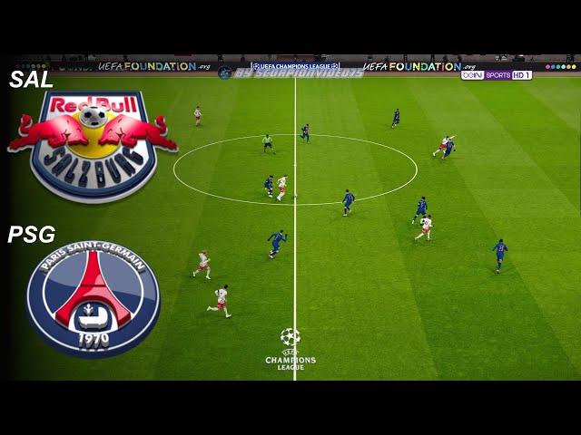 RB Salzburg vs PSG - Round 6 of the UEFA Champions League 2024/2025