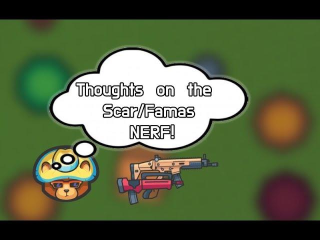 Thoughts on the Scar and Famas NERF | ZombsRoyale.io