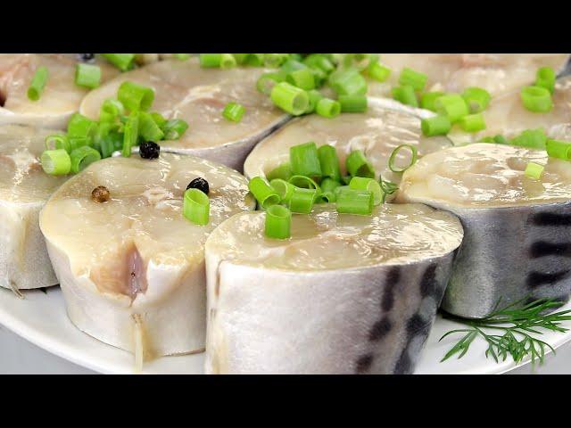 Скумбрия ВКУСНЕЕ красной рыбы! Весь секрет в РАССОЛЕ! Малосольная скумбрия