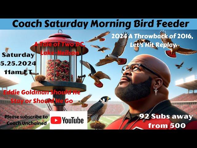 Coach Sat. Morning Bird Feeder: 2016 Falcons Revamped into 2024, How far can the Falcons Go????