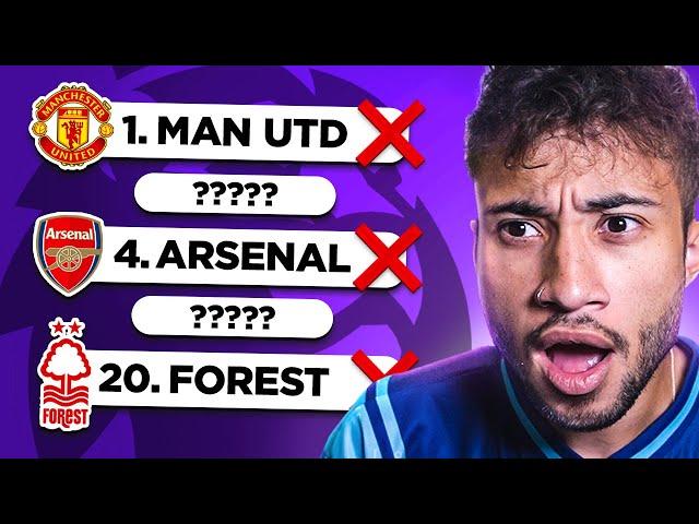 REACTING TO MY 2024/25 PREMIER LEAGUE PREDICTIONS
