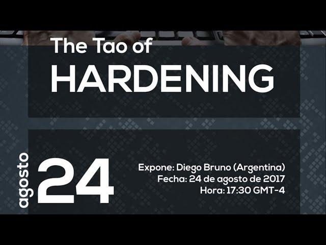 The Tao of Hardening por Diego Bruno