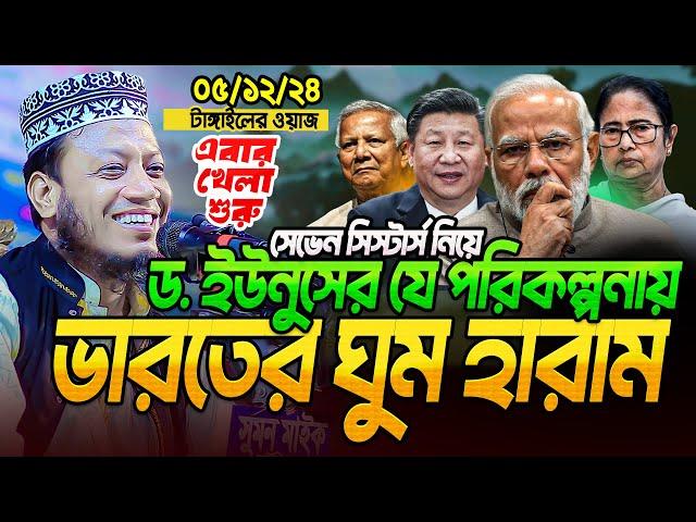 ড. ইউনুসের যে পরিকল্পনায় ঘুম হারাম ভারতের - মুফতি আমির হামজা নতুন ওয়াজ ২০২৪ | Amir Hamza waz