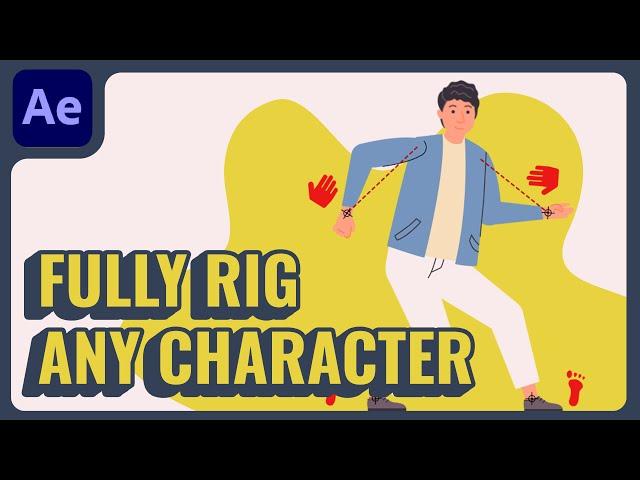 How to rig any character in After Effects (using DUIK)