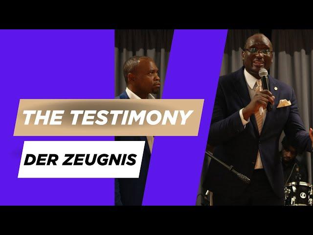 Crusade Outreach Testimony - Strasse Einsatz Zeugnis