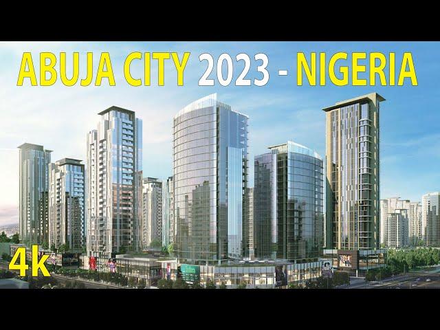 Abuja City , Nigeria 4K By Drone 2023