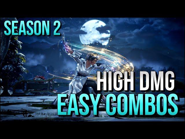 Jun Kazama - Season 2 New Staple Combos Showcase | TEKKEN 8