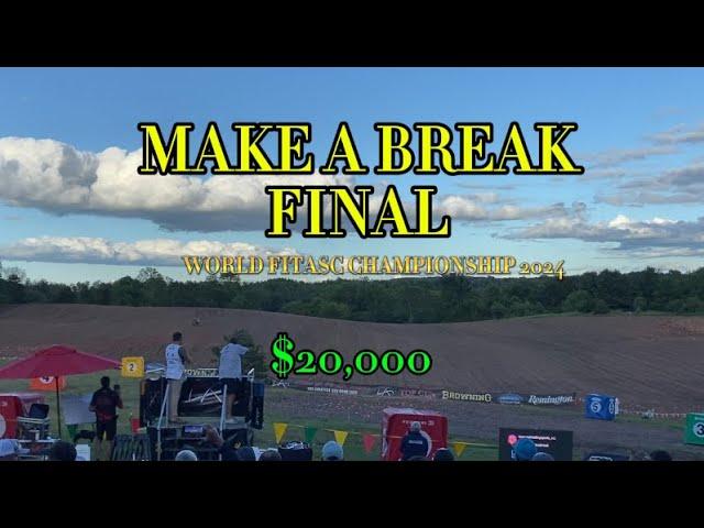 Powell VS Copelan: Make a break Final - World FITASC Championships 2024