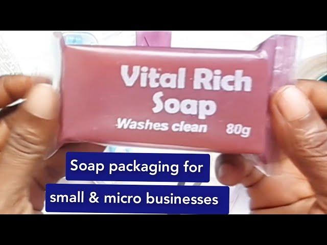 Soap packaging for small businesses