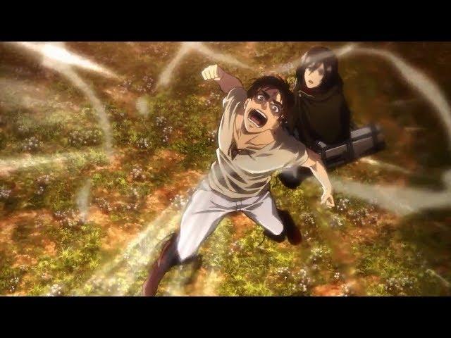 Shingeki No Kyojin 2「AMV」- Broken - Eren & Mikasa ▪ BEAST TITAN REVEALED - The End Of Season 2