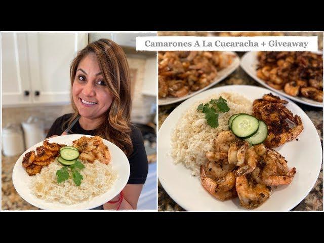 Camarones A La Cucaracha Recipe | Mexican Shrimp in Spicy Hot Sauce |  + GIVEAWAY | Jenny Martinez