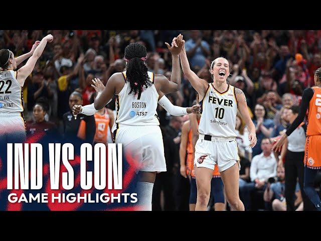 Indiana Fever Highlights vs. Connecticut Sun | August 28, 2024