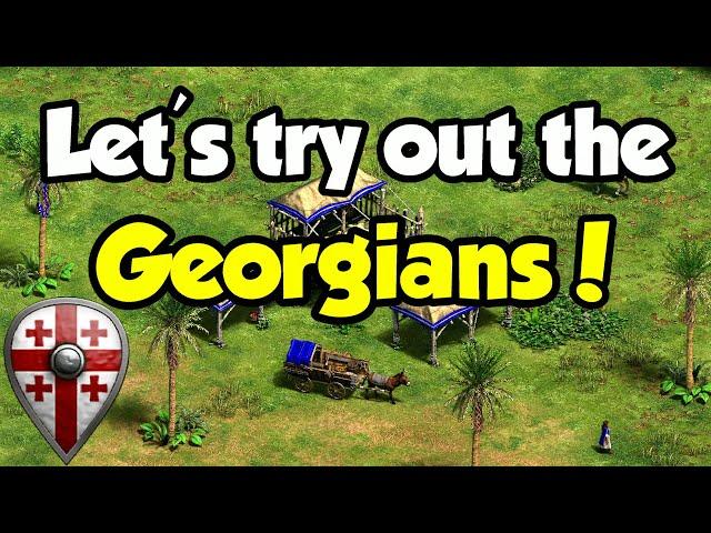 First game with Georgians (new AoE2 civ!)