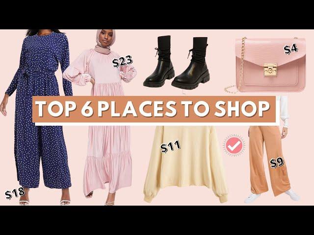 6 MODEST FASHION "BRANDS"  EVERY HIJABI SHOULD BUY FROM.