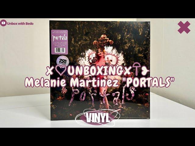 Melanie Martinez "PORTALS" Baby Pink with Black Swirl Vinyl UNBOXING