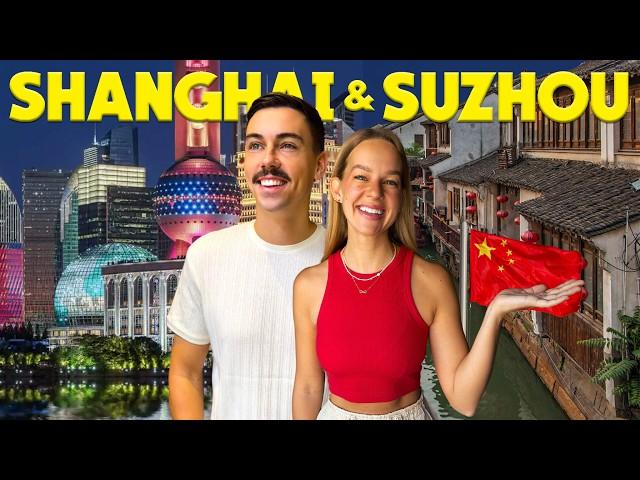 CHINA Keeps Surprising Us!  48h in Shanghai & Suzhou