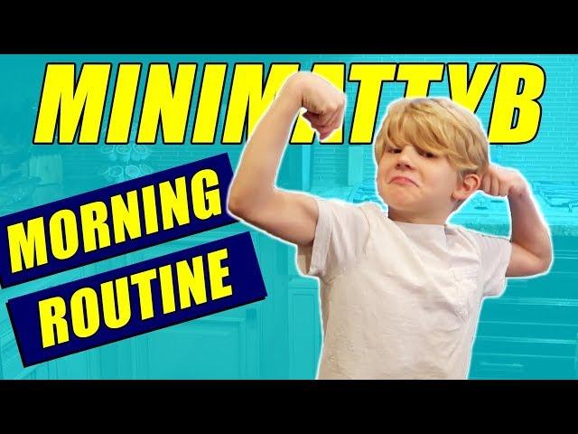 MiniMattyB's Morning Routine! (Weekend Edition)