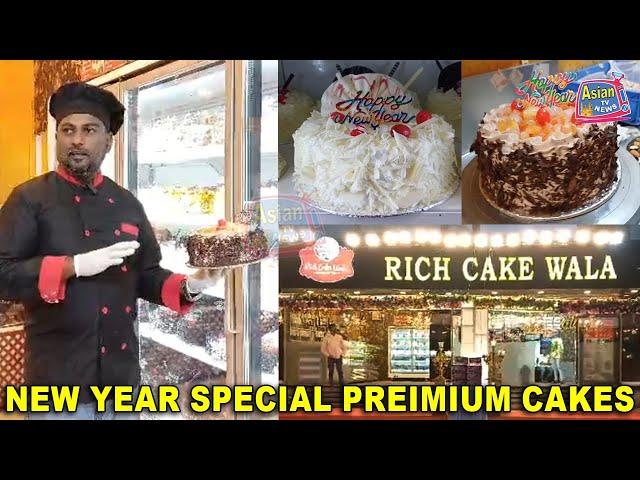 New Year Special Preimium Cakes Available at Rich Cake Wala Hafez Baba Nagar, Chandrayangutta