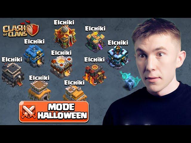 Seul en Guerre avec mes 10 Comptes sur Clash of Clans !