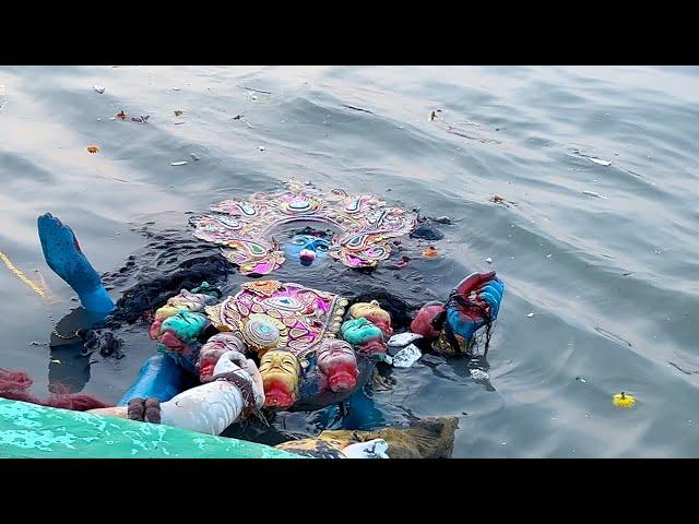 Kali Thakur Visarjan 2023 | Kali Puja | Kali Idol Immersion at Ganga Ghat