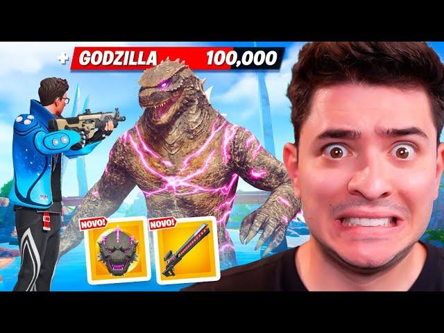 O GODZILLA CHEGOU AO FORTNITE