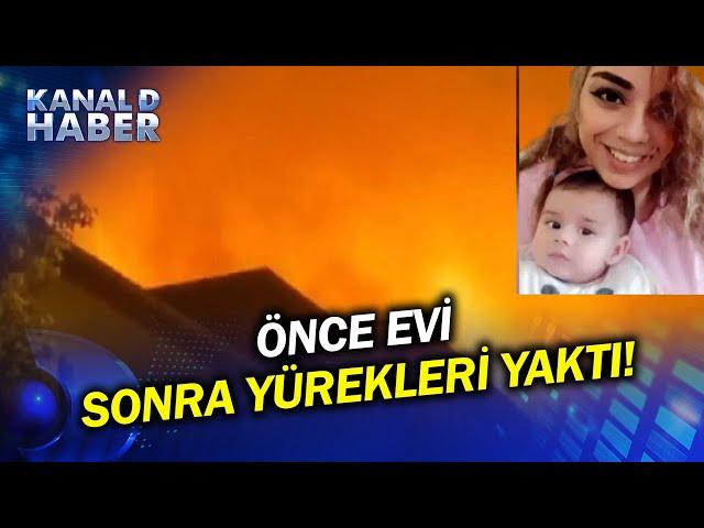 Çıkan Yangın Önce Evi, Sonra Yürekleri Yaktı! Gözyaşları Sel Oldu...