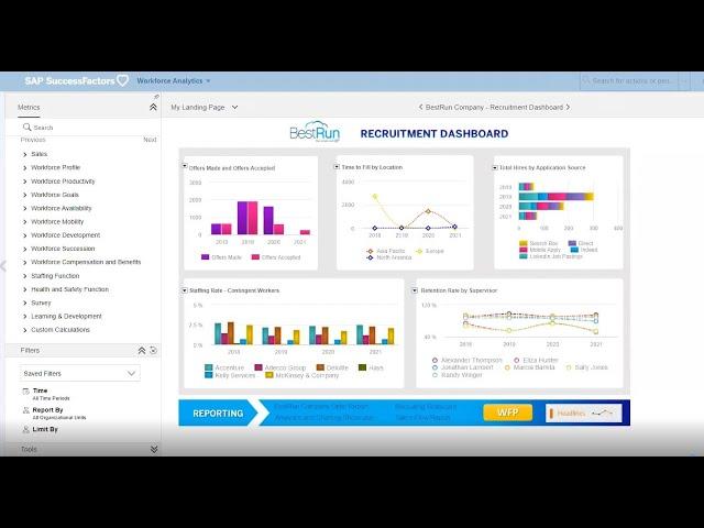 Workforce Analytics SuccessFactors Demonstration