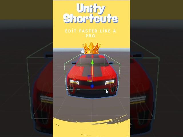 Unity Shortcuts You Need to Know for Faster Scene Editing  #unity3d