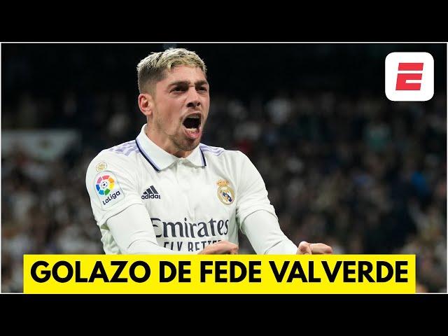 GOLAZO DE FEDERICO VALVERDE Espectacular derechazo para el 3-1 del REAL MADRID vs Sevilla | La Liga