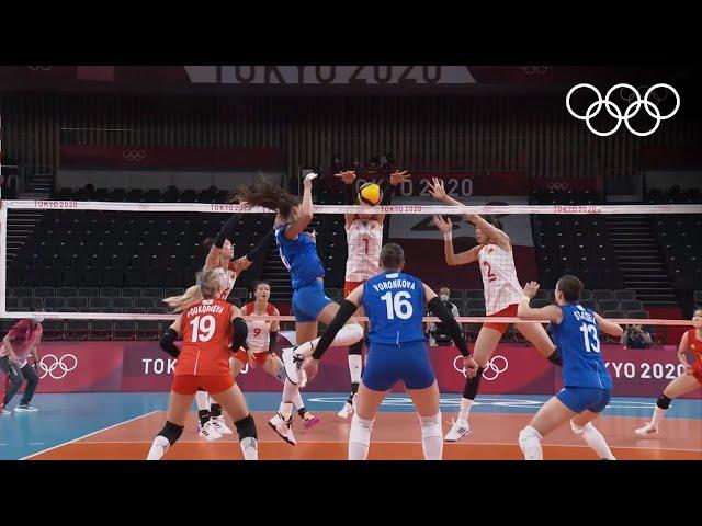Волейбол: женская сборная ОКР вырвала победу у чемпионок Рио! 