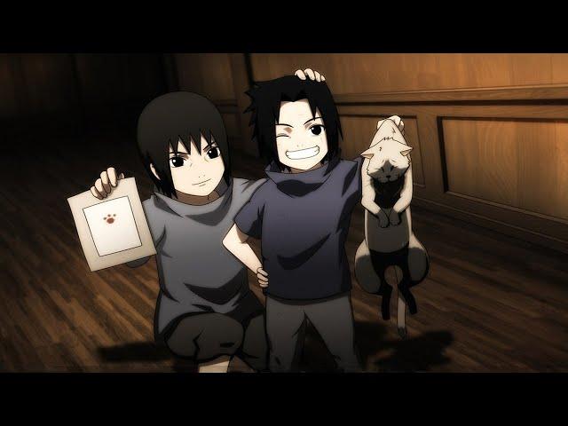 Itachi Happy When Sasuke Born english dub