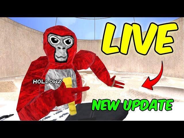 NEW GORILLA TAG HOVERBOARD UPDATE! LIVE!  #gorillatag