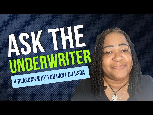 4 Reasons Why You Can't Do a USDA Loan - First-time buyers beware!