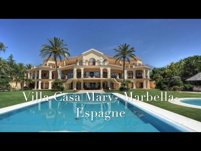 Location Villa Luxe Espagne - Marbella Front de Mer