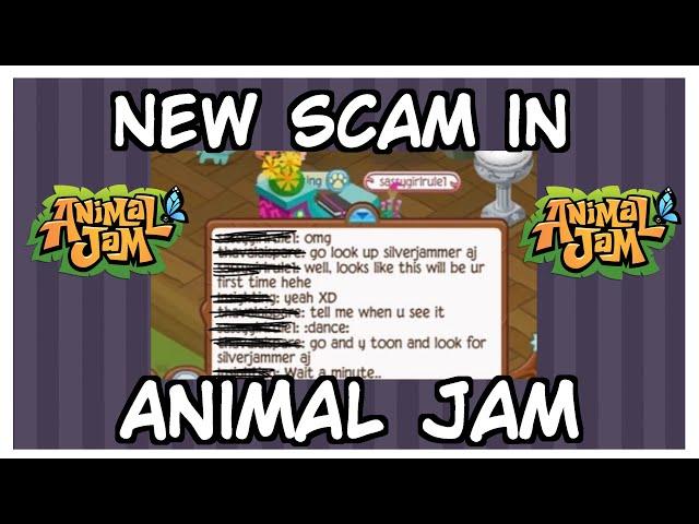 Watch Out For This New Animal Jam Scam