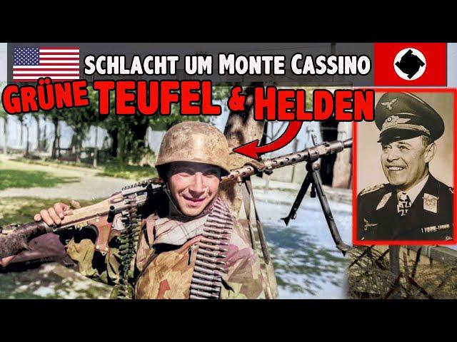 Deutsche HELDEN vom Monte Cassino Fallschirmjäger im Kampf werden Helden in Italien  KlappspatenTV