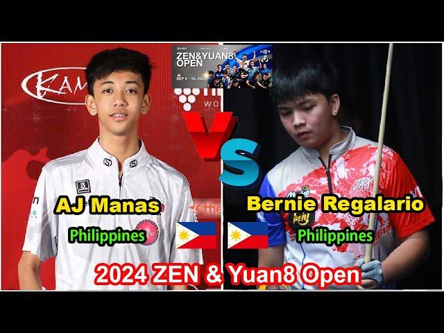 Bernie Regalario VS AJ Manas | 2024 ZEN & Yuan8 Open - Round 3